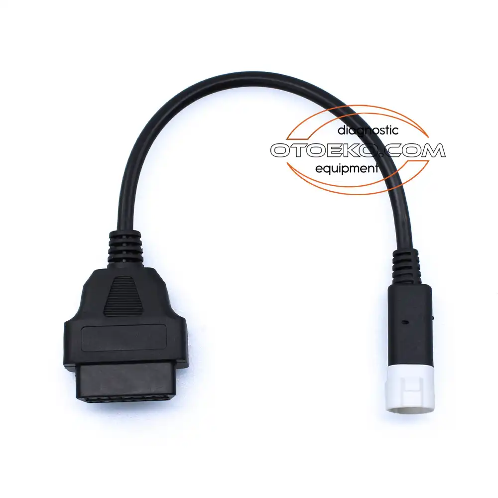 كابل تحويل فحص دراجات ياماها Yamaha 3-Pin إلى 16-Pin OBD2 - 1